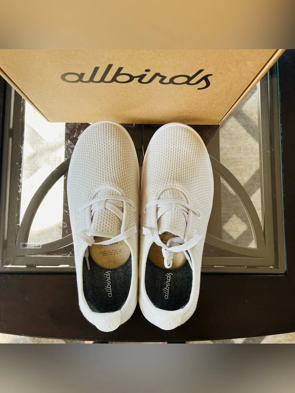 Allbirds Tree Skippers Lace-Up Sneakers Kaikoura White Men's 8 (women's 9.5)